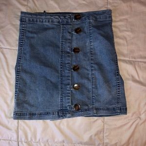 Denim Mini Skirt 🌸